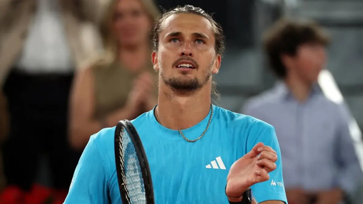 Alexander Zverev kecewa usai tersingkir di Roma Masters 2026 dan mengakui Jannik Sinner sedang sangat sulit dikalahkan. (Instagram Alexander Zverev)