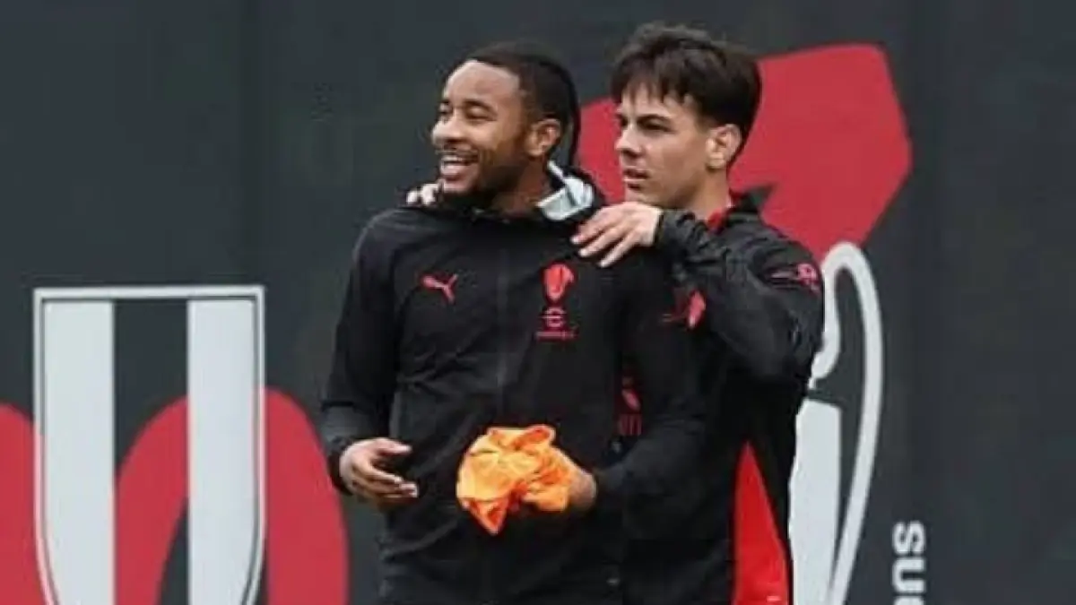 Christopher Nkunku dan Ardon Jashari, 2 pembelian termahal AC Milan musim ini yang kinerjanya kurang meyakinkan. (Istimewa) 