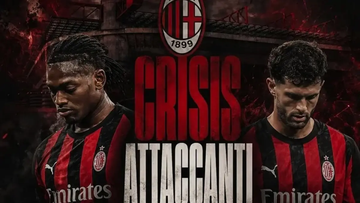 Rafael Leao dan Christian Pulisic, 2 topskor sementara AC Milan dengan 9 dan 8 gol, tapi sedang mengalami penurunan performa. (Istimewa) 