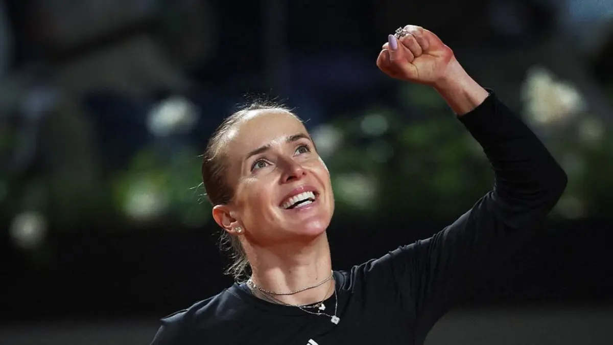 Elina Svitolina kalahkan Iga Swiatek di semifinal Roma 2026 dan akan menghadapi Coco Gauff di partai final. (Instagram WTA)