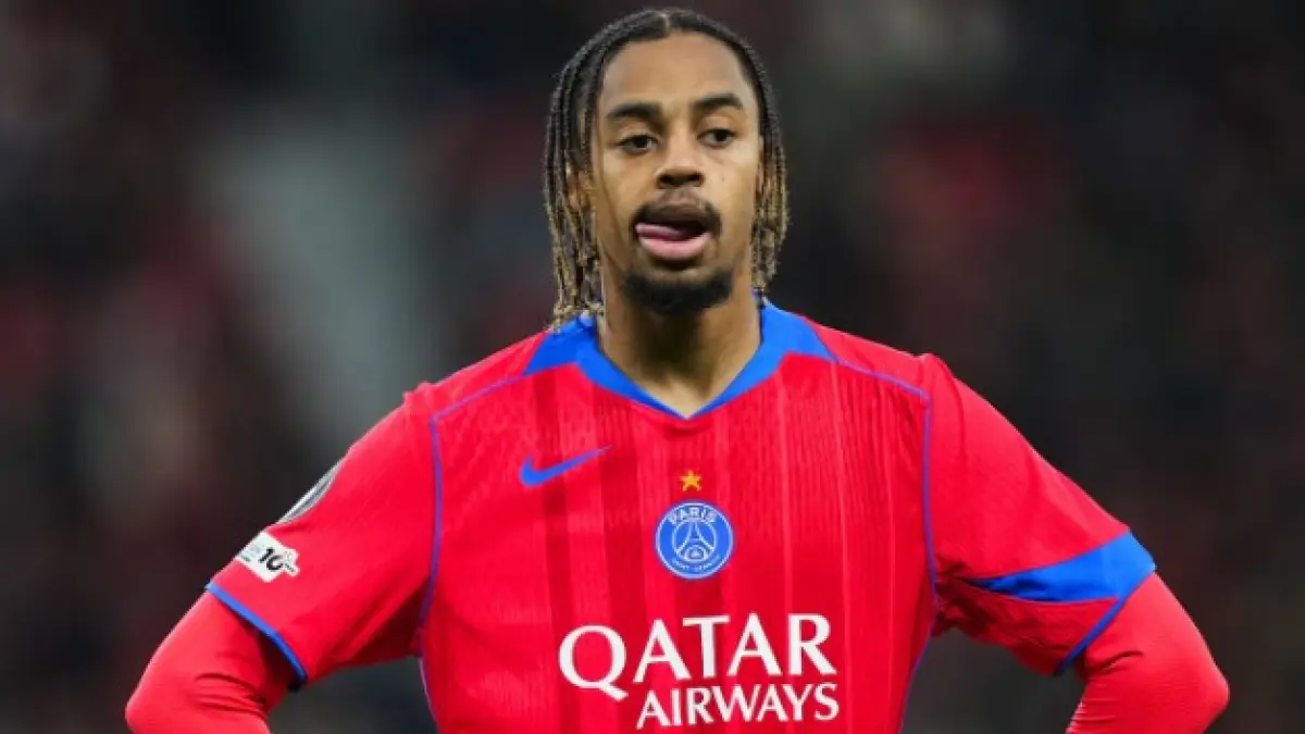 Pemain PSG Bradley Barcola masuk dalam radar Arsenal d bursa transfer. (IST/LOMBOK POST)