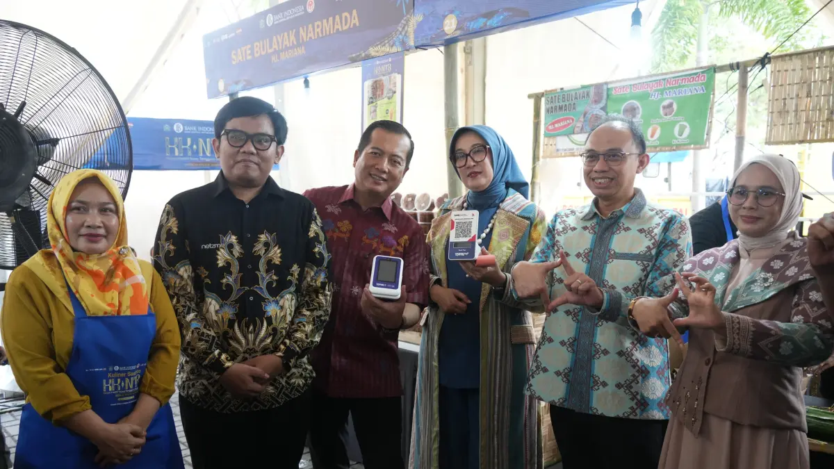 TRANSAKSI MUDAH: Kini dengan QRIS Cross-Border berbagai transaksi lintas negara lebih mudah dan dorong pelaku UMKM lokal naik kelas.