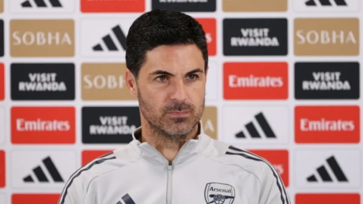 Manajer Arsenal Mikel Arteta optimis menatap laga kontra Burnley. (ARSENAL.COM)