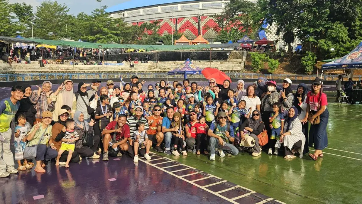Klub Mandalika Inlineskate berhasil membawa pulang puluhan medali dari kejuaraan di Semarang. (IST/LOMBOK POST)