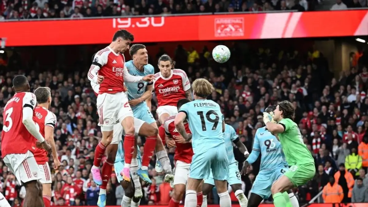 Kai Havertz menjadi penentu kemenangan Arsenl saat menjamu Burnley dalam perburuan titel juara Liga Inggris. (ARSENAL.COM)