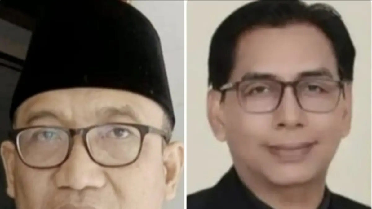 Ketua Komisi III DPRD NTB Sambirang Ahmadi (kanan) dan Sekretaris Komisi III Raden Nuna Abriadi (kiri)