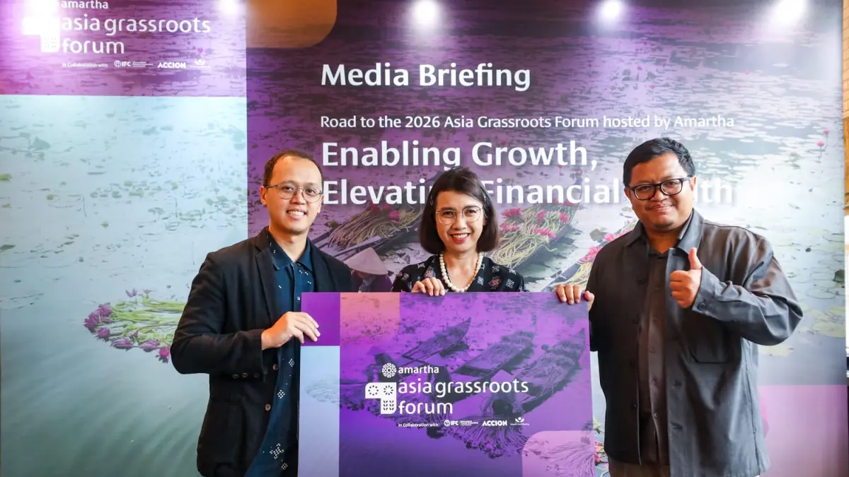 Amartha Hadirkan The 2026 Asia Grassroots Forum, Dorong Kesehatan Finansial Ekonomi Akar Rumput.

