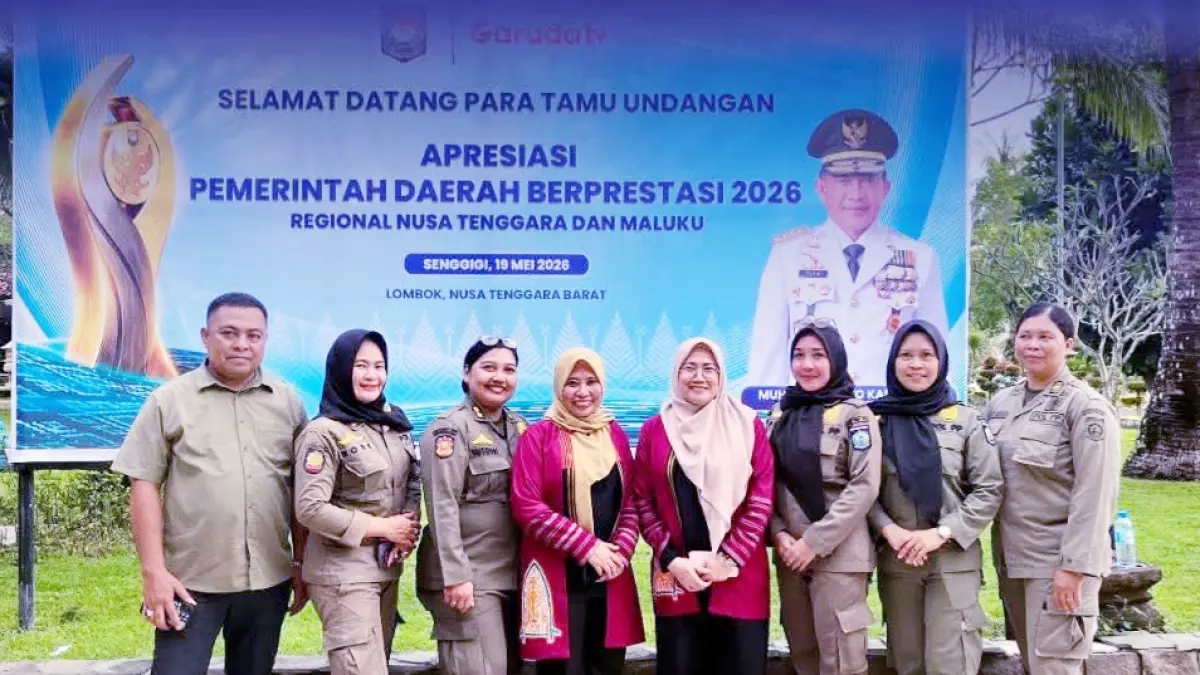 Guna memastikan kenyamanan para delegasi dari berbagai provinsi, Satpol PP NTB menerapkan skema pengamanan terpadu.