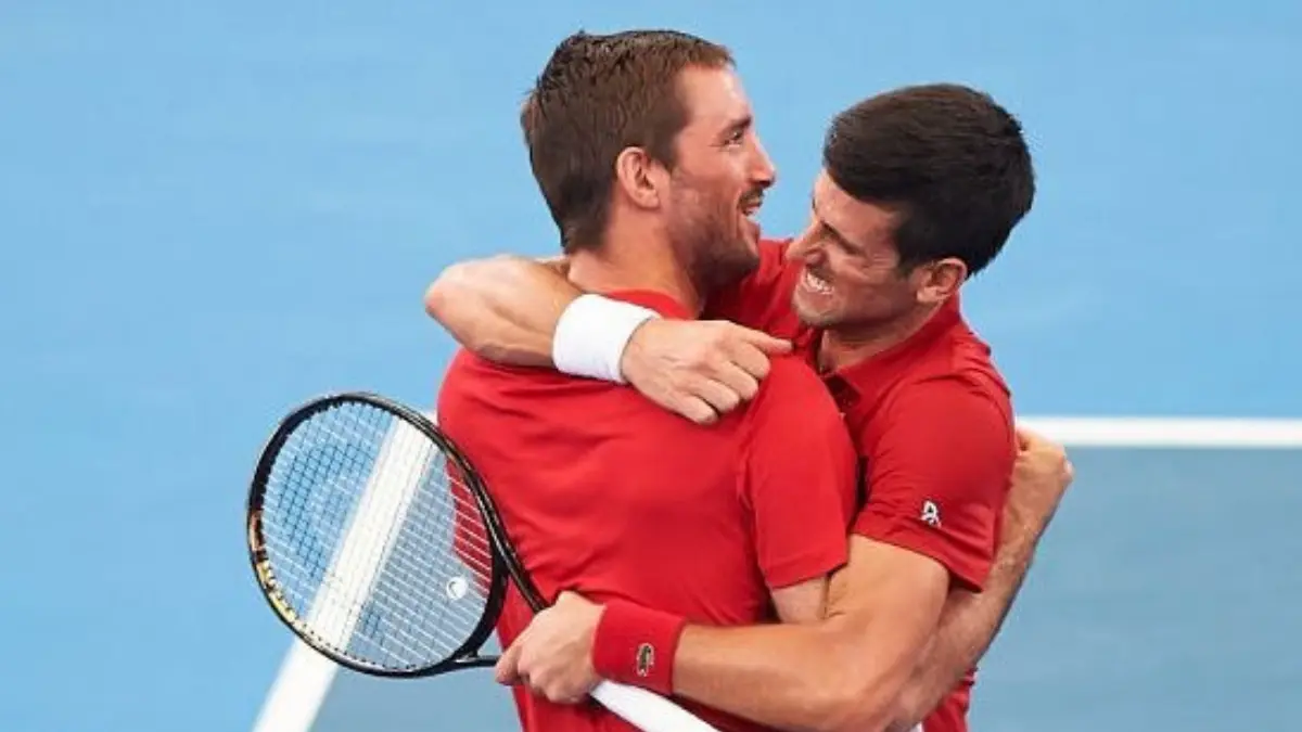 Novak Djokovic menunjuk Viktor Troicki sebagai pelatih baru jelang Roland Garros 2026 demi memburu gelar Grand Slam ke-25. (Instagram Novak Djokovic)