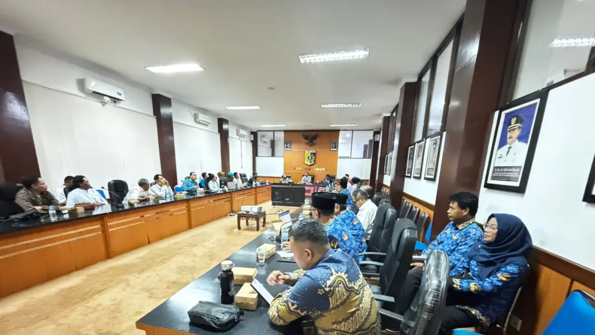 PERBUP SEMBALUN: Sejumlah perwakilan masyarakat Sembalun melakukan audiensi bersama pihak terkait di Pemkab Lotim terkait Perbup tata kelola pariwisata Sembalun.
