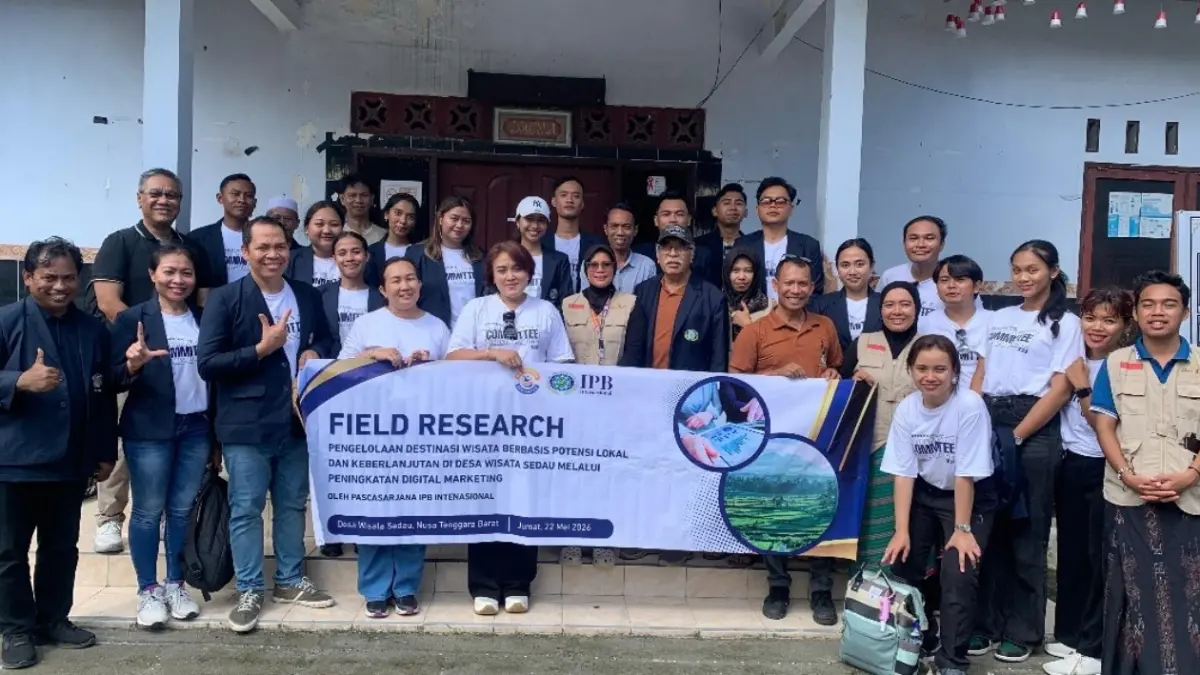 Study akademik ini ditutup dengan apresiasi yang tinggi terhadap seluruh sivitas akademika Poltekpar Lombok.
