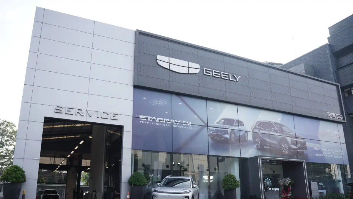 Geely Resmikan Dua Diler di Kawasan Jabodetabek, Percepat Ekspansi Menuju 80 Jaringan Nasional. (Geely Indonesia)