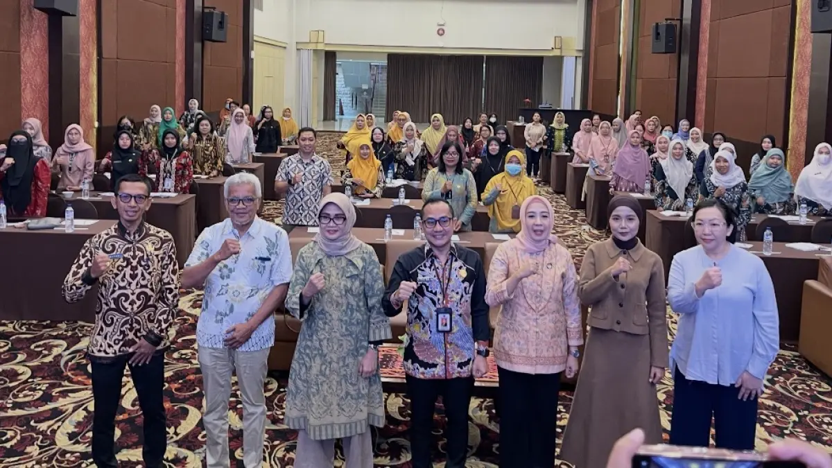 Kegiatan Workshop Aksi Cegah Stunting dengan tema Peran Tenaga Kesehatan dalam Percepatan Penurunan Stunting Melalui Sistem Rujukan Berjenjang dan Tatalaksana Gizi Buruk, yang berlangsung di Hotel Lombok Plaza kemarin (21/5).