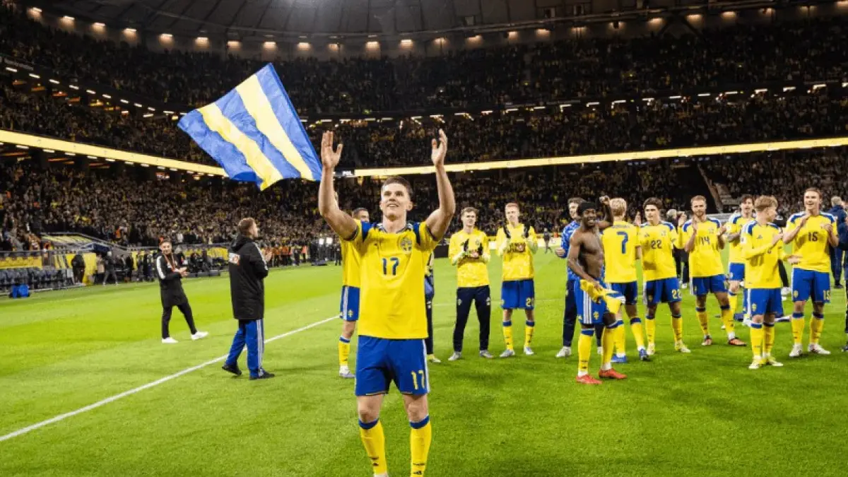 Pemain Arsenal Viktor Gyokeres menjadi salah satu tumpuan Swedia di Piala Dunia 2026. (ARSENAL.COM)
