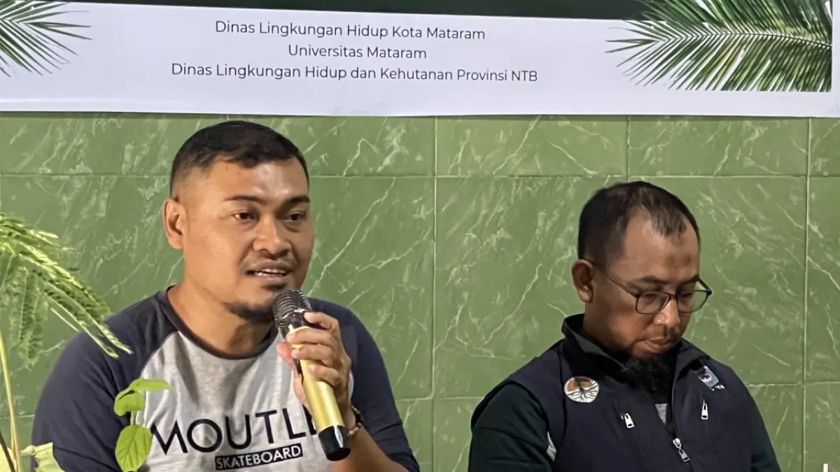 Lurah Pejeruk Lalu Bagus Afriadi. (ZAD/LOMBOK POST)