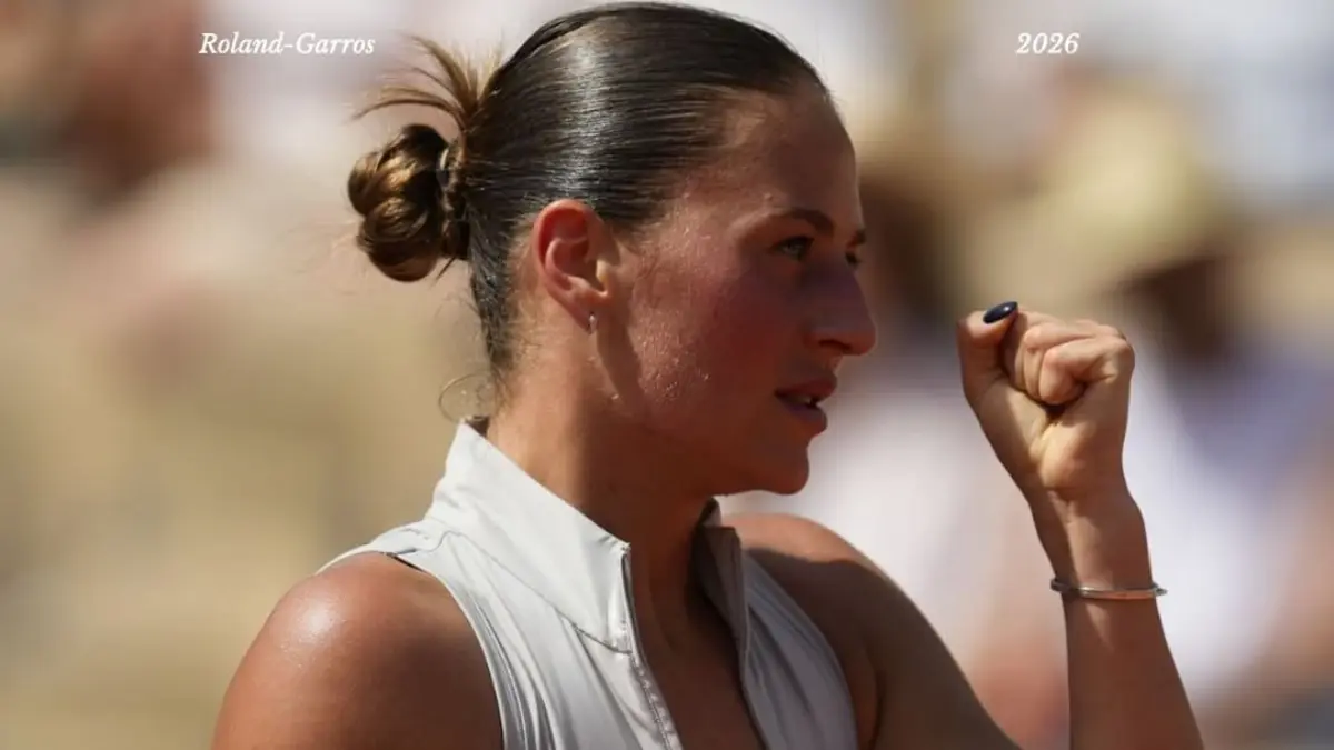 Marta Kostyuk lolos ke babak kedua Roland Garros 2026 usai tampil emosional setelah mendengar kabar rudal dekat rumah orang tuanya. (Instagram Roland Garros)