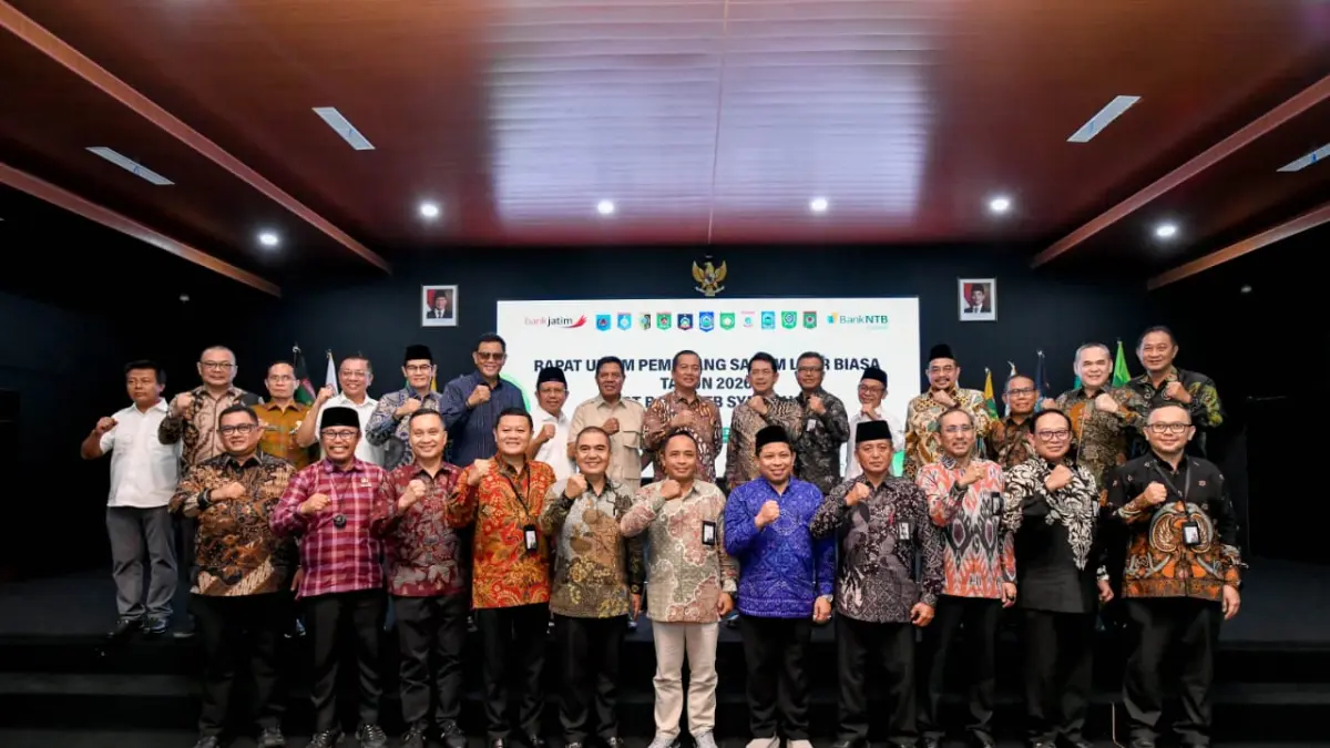 PT Bank NTB Syariah melaksanakan Rapat Umum Pemegang Saham (RUPS) Tahunan Tahun Buku 2025 bertempat di Auditorium Raudhah Bank NTB Syariah Lantai 6 pada Jumat, 8 Mei 2026.