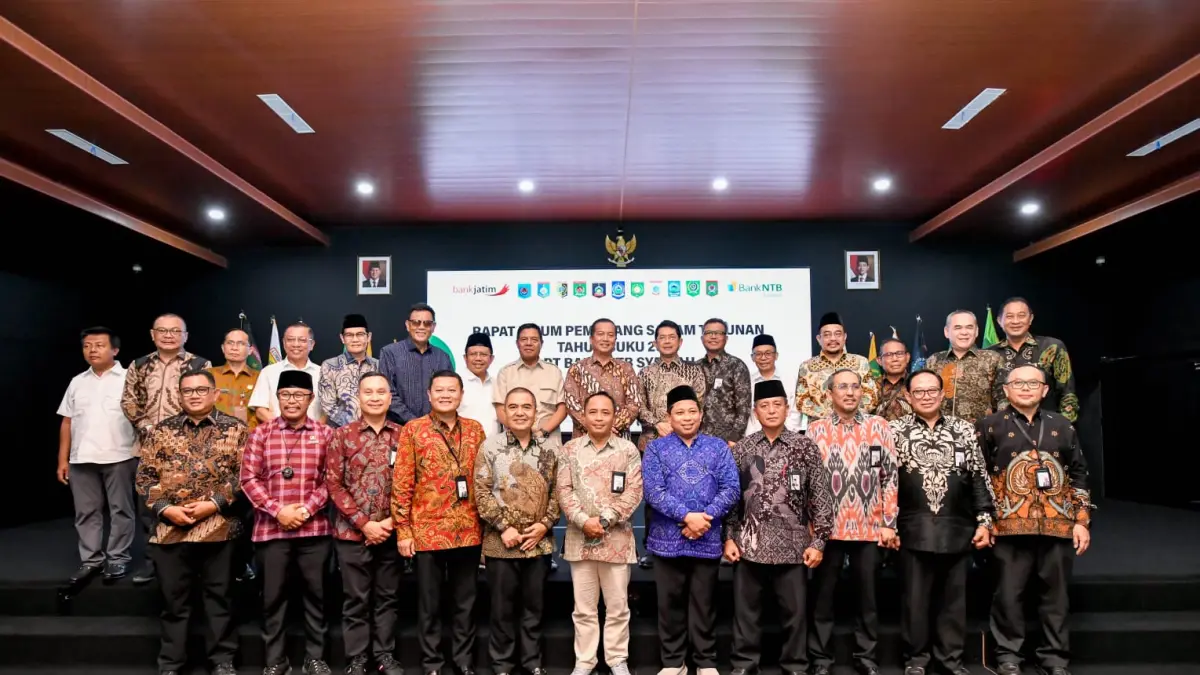 PT Bank NTB Syariah melaksanakan Rapat Umum Pemegang Saham (RUPS) Tahunan Tahun Buku 2025 bertempat di Auditorium Raudhah Bank NTB Syariah Lantai 6 pada Jumat, 8 Mei 2026.