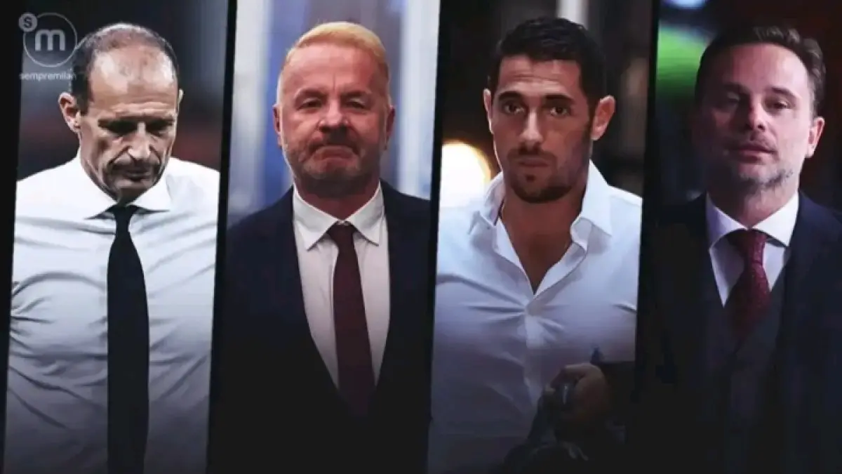 PARA MANTAN: Empat petinggi AC Milan yang kini telah diberhentikan. (Istimewa) 