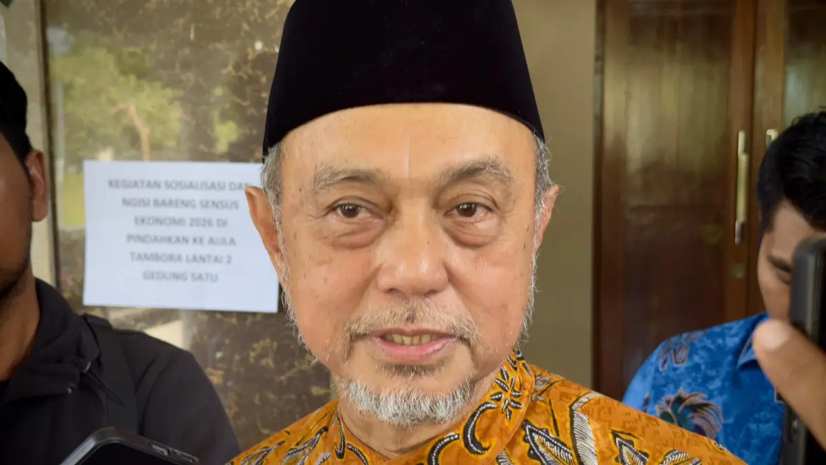 Wakil Ketua DPD RI Tamsil Linrung. (YUYUN/LOMBOK POST).