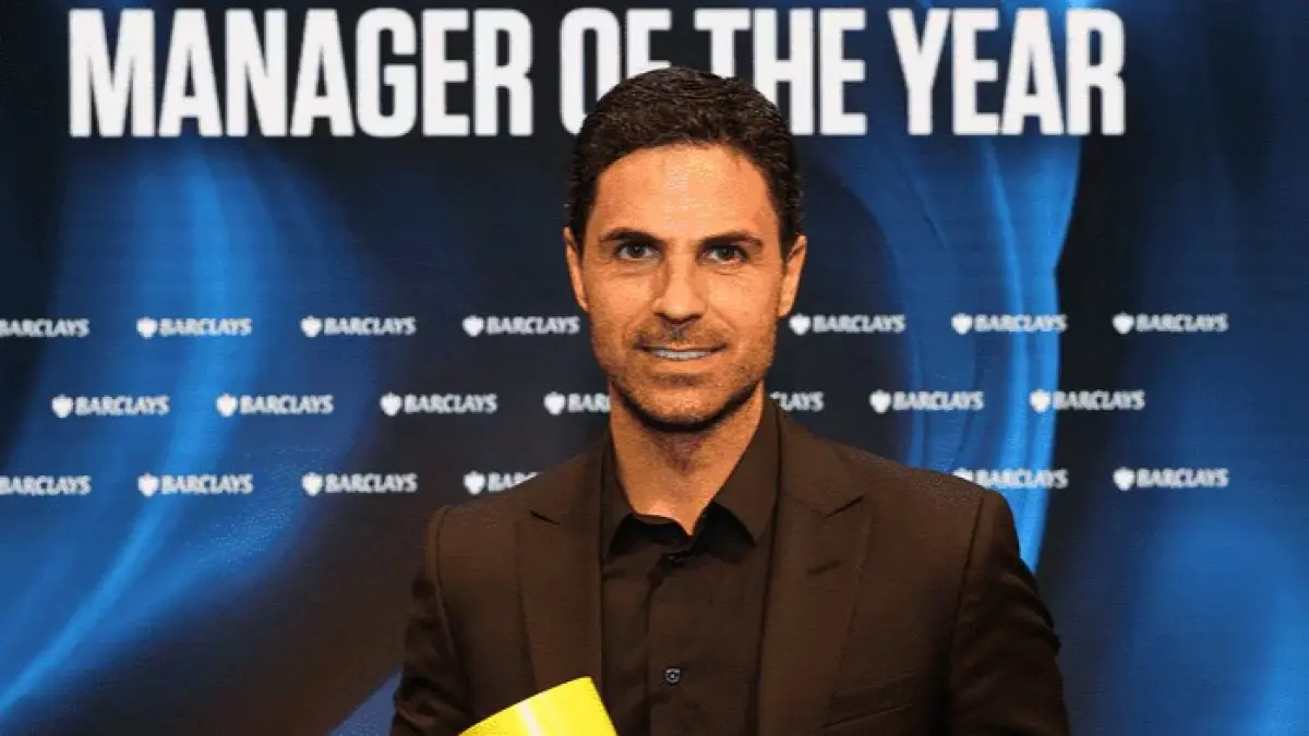 Manajer Arsenal Mikel Arteta bakal melakukan perombakan tim di bursa transfer. (ARSENAL.COM)