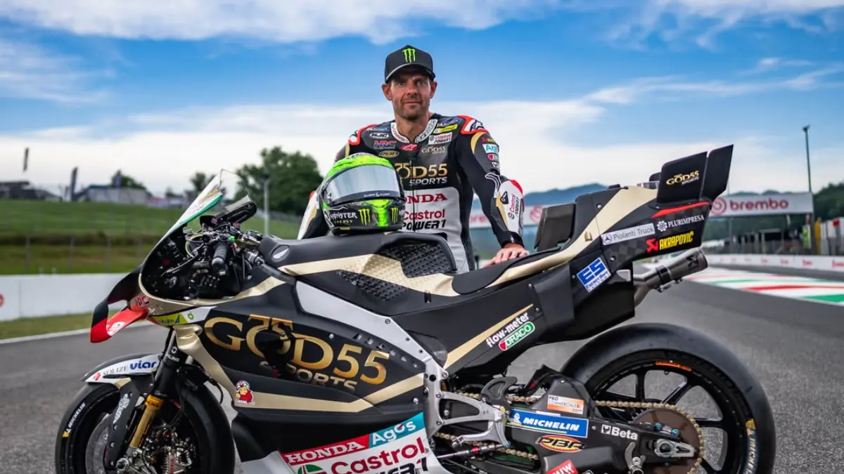 Cal Crutchlow resmi comeback di MotoGP Italia 2026 Mugello usai ditunjuk LCR Honda sebagai pengganti Johann Zarco yang cedera. (Instagram LCR Team)