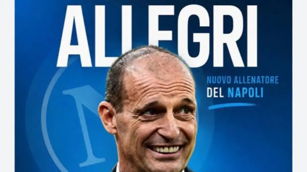 RUMAH BARU: Mantan pelatih AC Milan Massimiliano Allegri dikabarkan sepakat melatih Napoli. (Istimewa) 