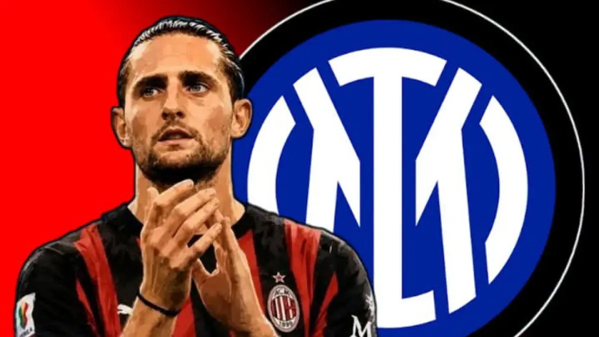 DIMINATI TETANGGA: Gelandang AC Milan Adrien Rabiot yang masuk radar Inter Milan. (Istimewa) 