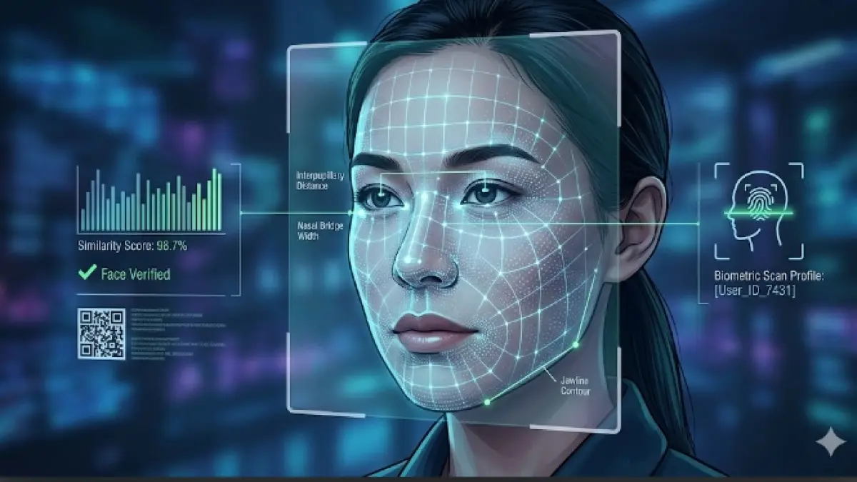 Registrasi SIM Baru dengan Biometrik (SEMANTIK) yang diinisiasi oleh Kementerian Komunikasi dan Digital (Kemkomdigi). Kebijakan tersebut berlandaskan Peraturan Menteri Komunikasi dan Digital No. 7 Tahun 2026, yang rencananya akan mulai diterapkan secara nasional pada 1 Juli 2026. (Ilustrasi Gemini Ai)