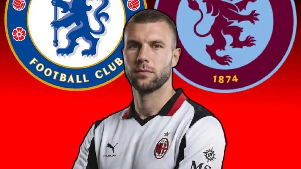 TANGGUH: Bek AC Milan Strahinja Pavlovic yang diminati Chelsea dan Aston Villa. (Istimewa) 