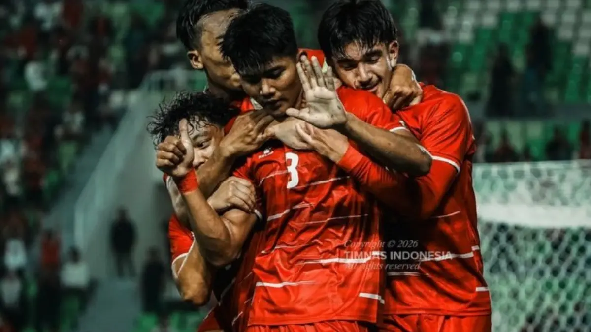 LANGKAH POSITIF: Timnas Indonesia mengawali Piala AFF U-19 dengan kemenangan 3-0 atas Myanmar.