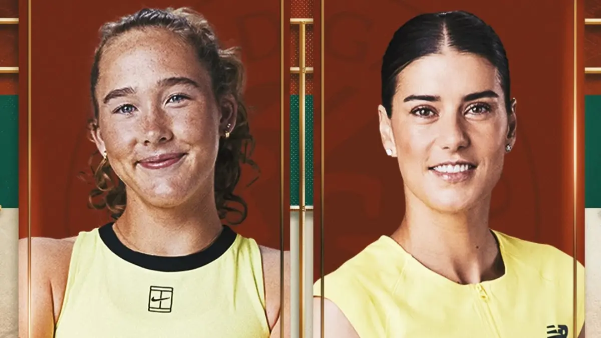 Mirra Andreeva menghadapi Sorana Cirstea di perempat final Roland Garros 2026. Duel generasi yang menentukan tiket semifinal. (Instagram Roland Garros)