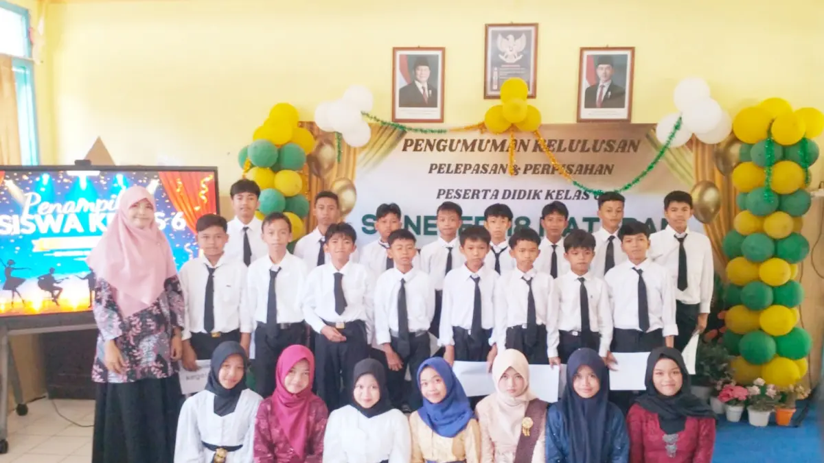 SDN 18 Mataram resmi menggelar acara Pengumuman dan Pelepasan Kelulusan Siswa Kelas VI, 23 siswa dinyatakan lulus 100 persen.