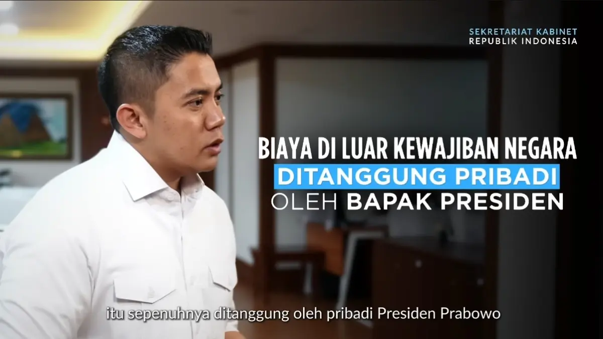 Seskab Teddy Indra Wijaya