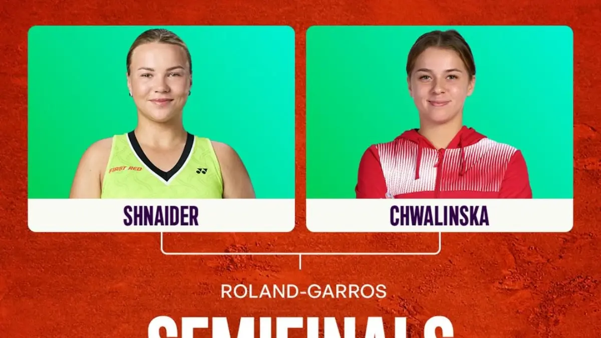 Diana Shnaider dan Maja Chwalinska berebut tiket final Roland Garros 2026. Salah satu akan mencetak sejarah Grand Slam perdana. (Instagram WTA)