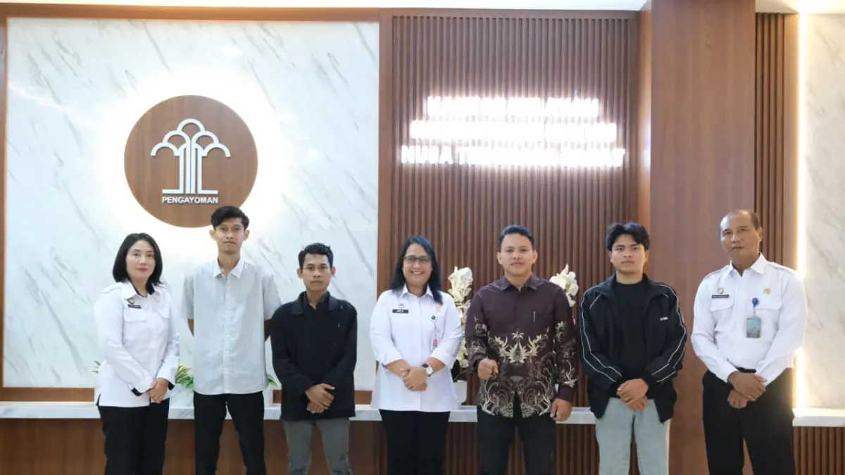 Kepala Kanwil Kemenkum NTB I Gusti Putu Milawati menerima audiensi pengurus HMI Bali Nusra di Mataram, Rabu (3/6). Pertemuan membahas sinergi penguatan literasi hukum, bantuan hukum, pelatihan paralegal, serta program edukasi HAM bagi masyarakat NTB.