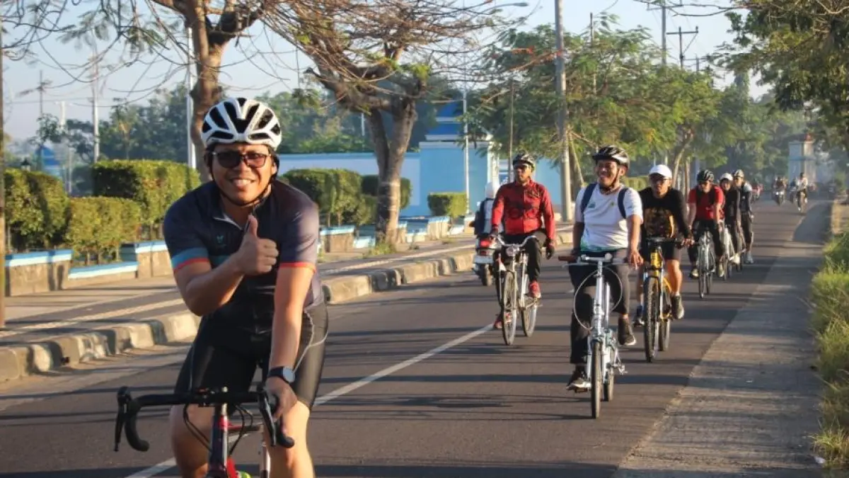 GOWES: PLTU Jeranjang memperingati Hari Lingkungan Hidup Sedunia 2026 dengan menggelar kegiatan “Bike To Work, Gowes To Jeranjang”.