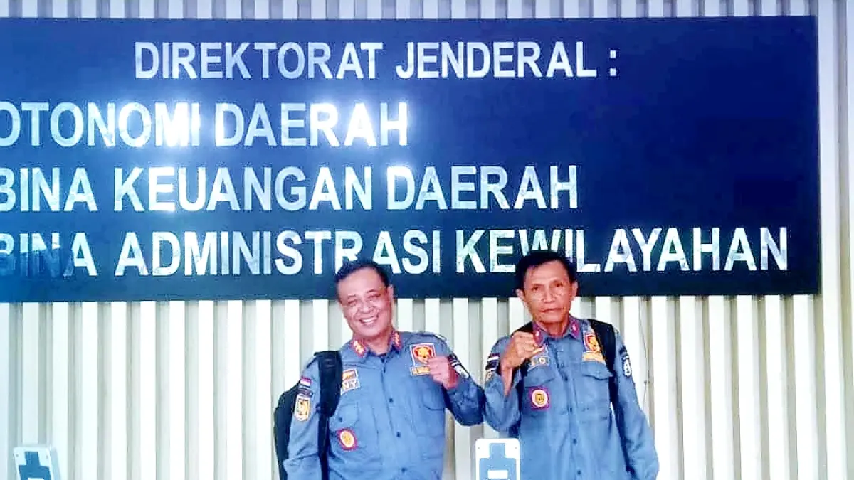 Satpol PP NTB melakukan konsultasi terkait penerapan Aplikasi SIM Linmas ke Direktorat Polisi Pamong Praja dan Linmas Kemendagri Kamis (4/6).