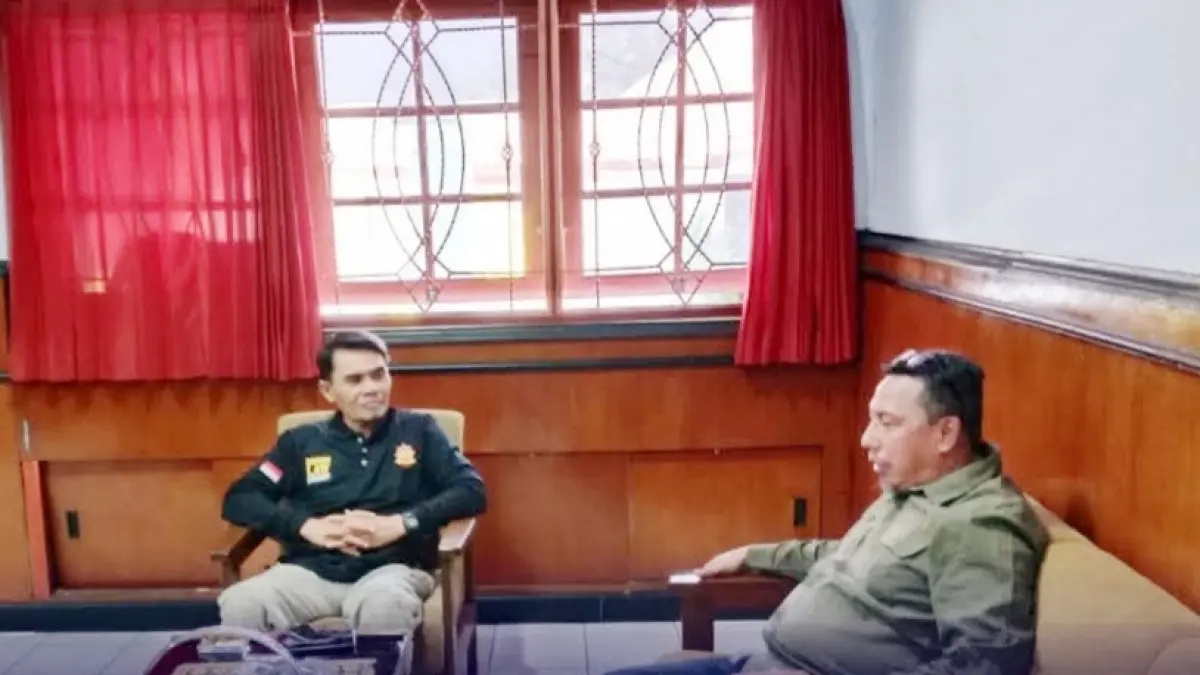 Satpol PP NTB menerima kunjungan kerja dari Sekretaris Satpol PP Kabupaten Sumbawa di Mataram, Jumat (5/6/2026).