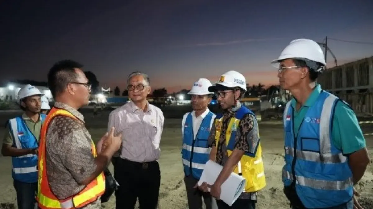 Menteri PU Dorong Percepatan Pembangunan Sekolah Rakyat Lombok Utara, Progres Tembus 45 Persen. (Kementerian PU)