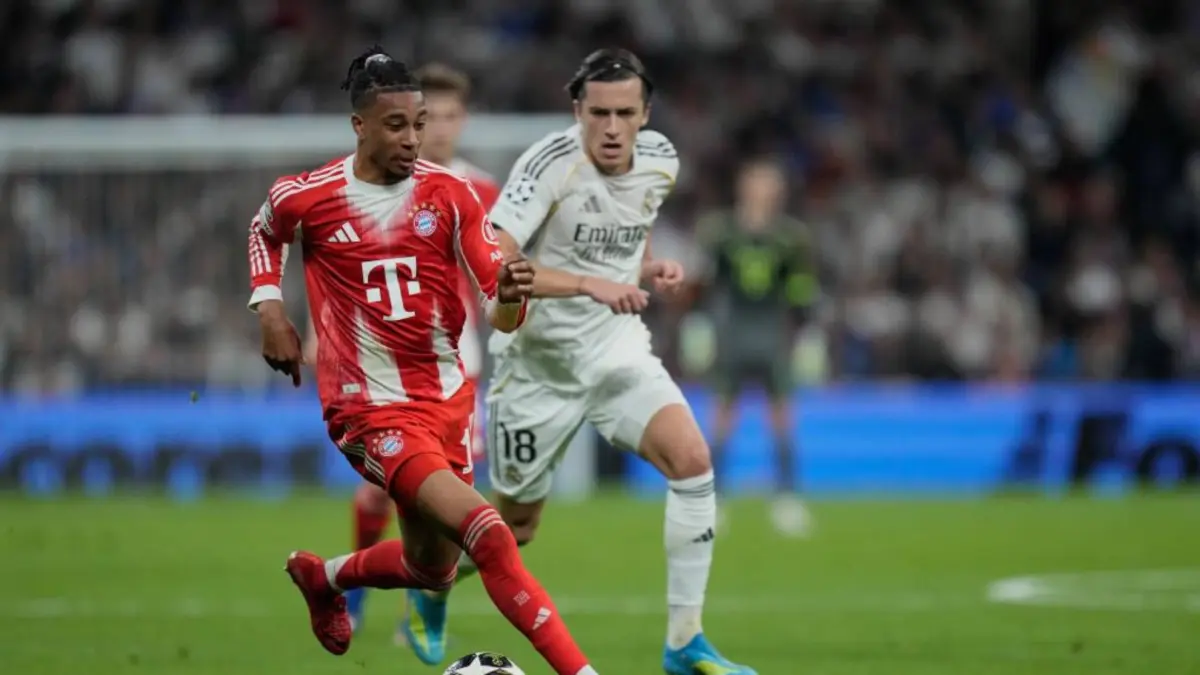 Michael Olise dikabarkan tertarik gabung Real Madrid. Los Blancos langsung bergerak cepat siapkan tawaran ke Bayern Munchen.