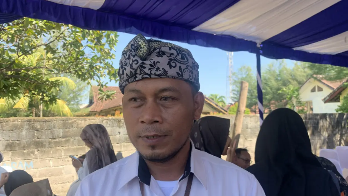 Kepala Dinas Sosial Kota Mataram Muzakkir Walad