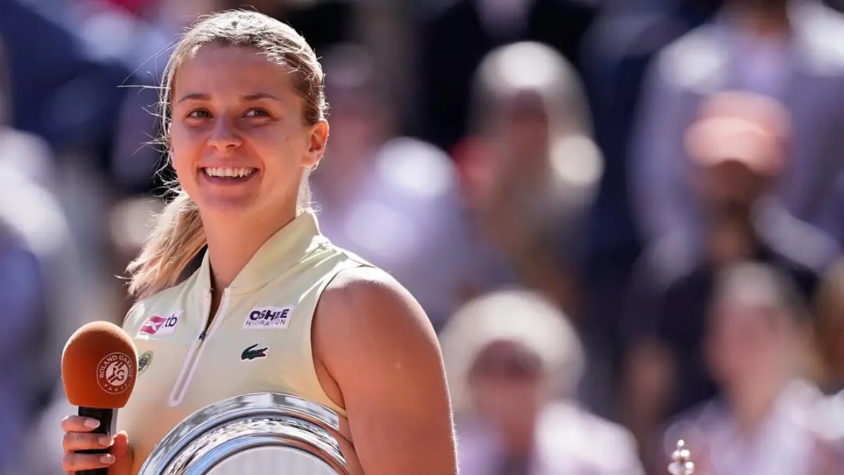 Ranking WTA terbaru usai Roland Garros 2026: Maja Chwalinska naik 93 peringkat ke No.21, Mirra Andreeva tembus Top 6 dunia. (Instagram Roland Garros)