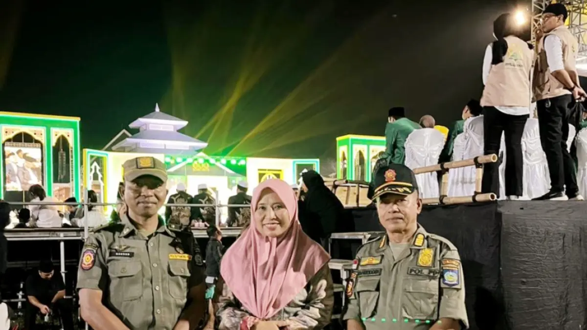 Kasat Pol PP memimpin langsung jalannya pengamanan pembukaan Musabaqah Tilawatil Qur’an (MTQ) XXXI Tingkat Provinsi NTB Tahun 2026.