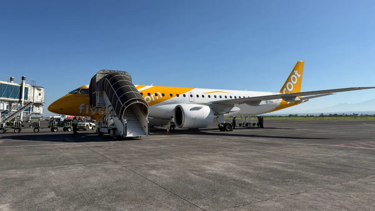 Maskapai penerbangan Scoot menambah frekuensi penerbangan rute Singapura-Lombok pulang pergi sebanyak 10 kali per minggu di BIZAM Lombok, Loteng, Selasa (9/6).