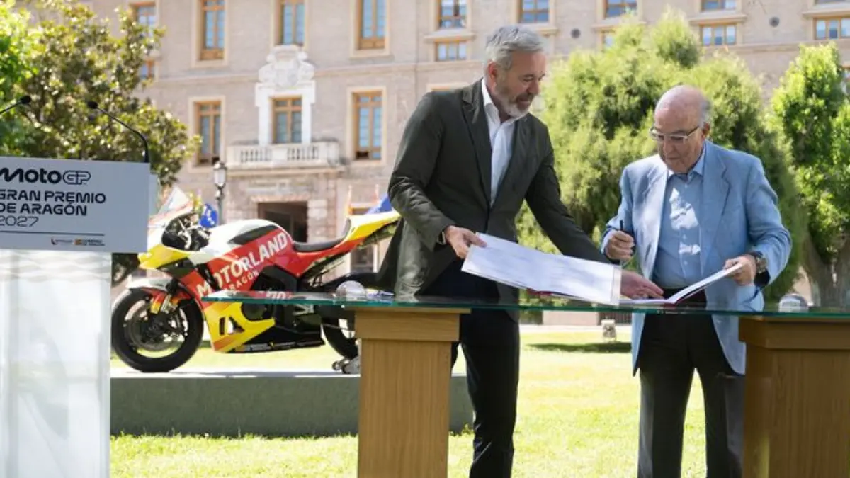 MotoGP memastikan GP Aragon tetap digelar pada 2027. MotorLand Aragon juga ditunjuk sebagai sirkuit cadangan hingga 2031. (motogp.com)