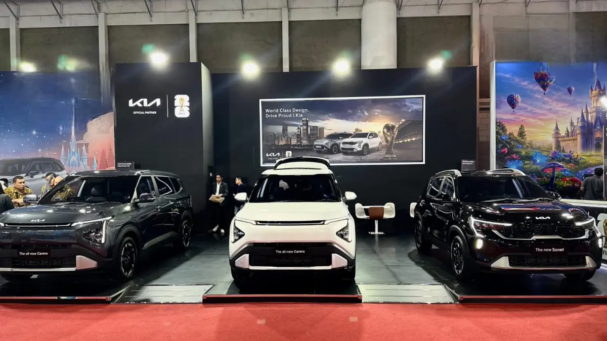 Kia berpartisipasi dalam Jakarta Fair 2026 yang berlangsung di JIExpo Kemayoran, Jakarta di Hall A1 No.16. (IST)