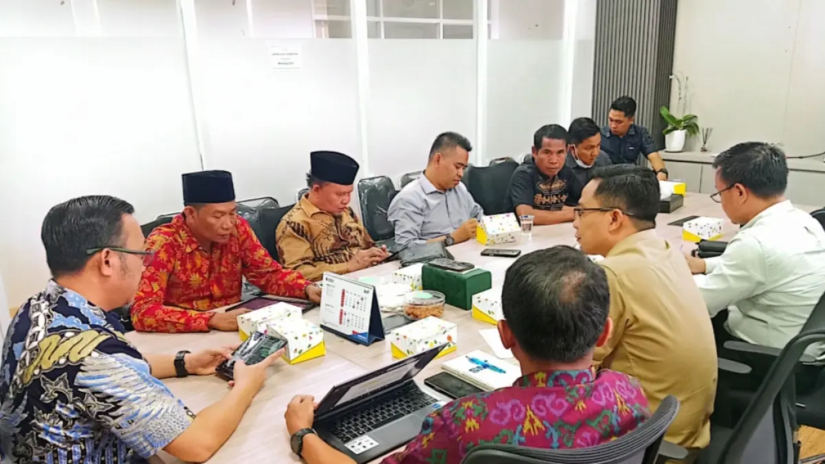 MINTA MASUKAN: Pansus Raperda PSU Audiensi dengan Kementerian Perumahan