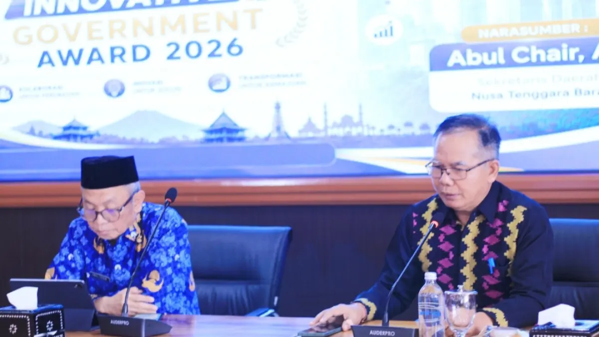Sekda NTB, Abul Chair, Ak., mengeluarkan instruksi tegas agar para Kepala OPD memimpin langsung pelaporan inovasi di instansi masing-masing.