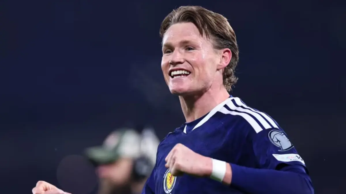 Bintang Napoli Scott McTominay menjadi salah satu ujung tombak Skotlandia di Piala Dunia 2026. (FIFA)